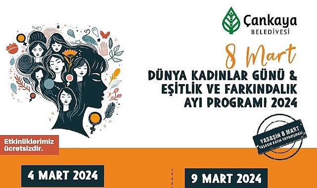 Çankaya’da “Eşitlik ve Farkındadık Ayı” Aktiflikleri Başlıyor