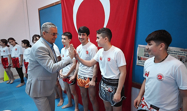 Kemer Belediyesi kick boks atletleri nesil atladı