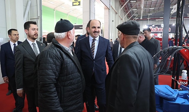 Lider Altay Konya Tarım Fuarı’nda Firmalarla ve Çiftçilerle Bir Ortaya Geldi