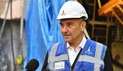 Lider Soyer’den yerin 36 metre altında Buca Metrosu mesaisi