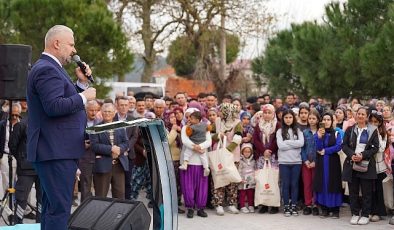 Menemen Belediye Lideri Aydın Pehlivan, Çukurköy’de dört açılış birden yaptı