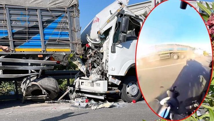 2 kişi feci şekilde can vermişti! Kaza anı ortaya çıktı