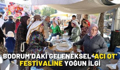 Bodrum’daki geleneksel ‘Acı ot’ festivaline yoğun ilgi