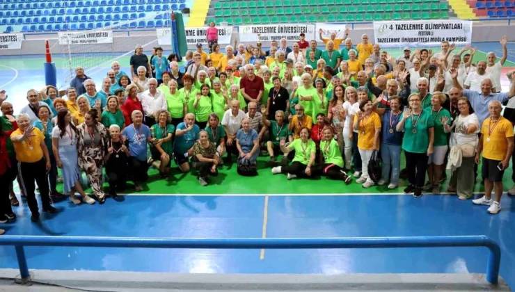 Muğla’da Tazelenme Olimpiyatları Son Buldu
