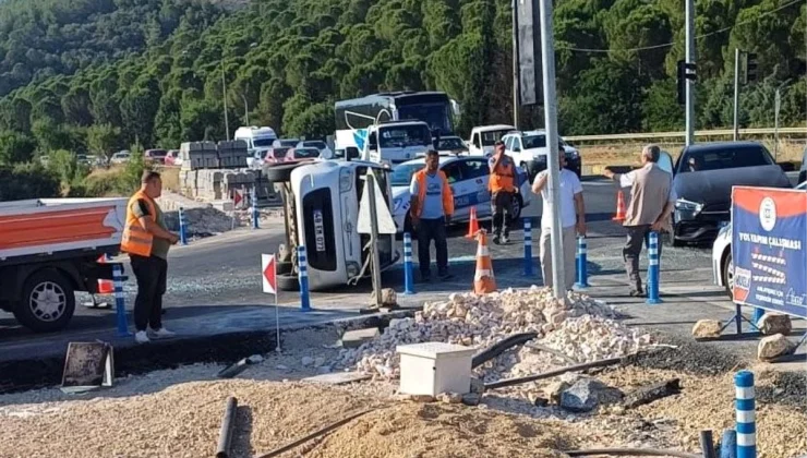 Muğla’da trafik kazası: 1 kişi yaralandı