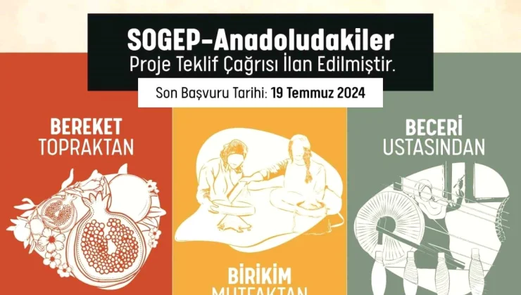 GEKA, Sosyal Gelişmeyi Destekleme Programı (SOGEP)-Anadoludakiler Projesini İlan Etti
