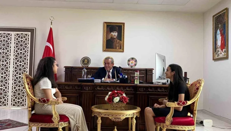 LGS Türkiye Birincileri Kaymakamı Ziyaret Etti