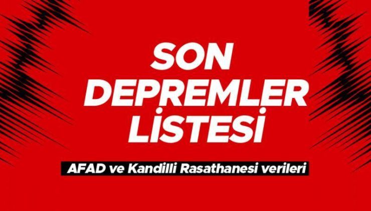 SON DAKİKA DEPREM NEREDE OLDU (16 TEMMUZ 2024) | Deprem mi oldu, kaç büyüklüğünde oldu? Yakınımdaki depremler hangileri? Türkiye AFAD-Kandilli son depremler listesi!