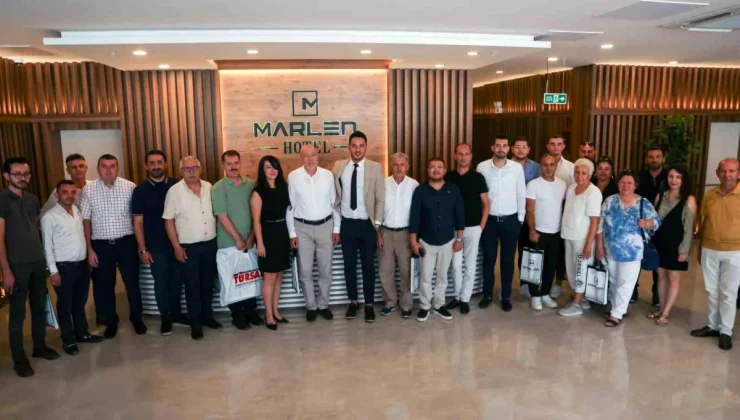 TÜRSAB Başkanı ve tur şirketleri Marlen Hotel’de buluştu