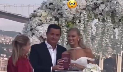 Düğün sonrası ilk paylaşım! Acun Ilıcalı ve Ayça Çağla Altunkaya evlendi