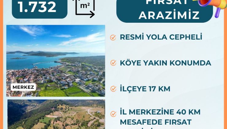 Balıkesir Kepsut Tuzak Köyü’nde Yatırım Fırsatı: Resmi Yola Cepheli Arsa