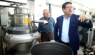 Esençay’da Zeytinyağı Fabrikası Açıldı