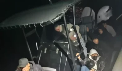 Fethiye açıklarında 33 göçmen yakalandı