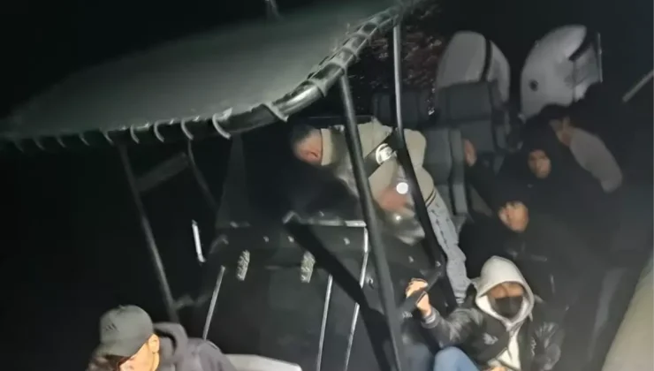 Fethiye açıklarında 33 göçmen yakalandı