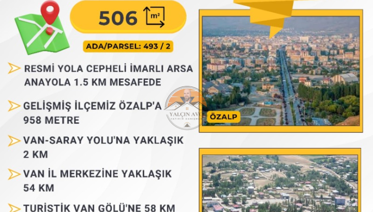 Van Özalp Kargalı’da 506 m² İmarlı Arsa: Yatırım Fırsatı