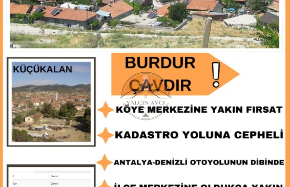 Burdur Çavdır’da Yatırımlık Arsa – Kaçırılmayacak Fırsat