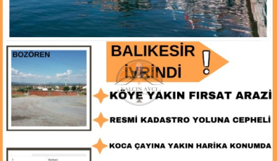 Balıkesir İvrindi’de Yatırımlık Tarla – Kaçırılmayacak Fırsat
