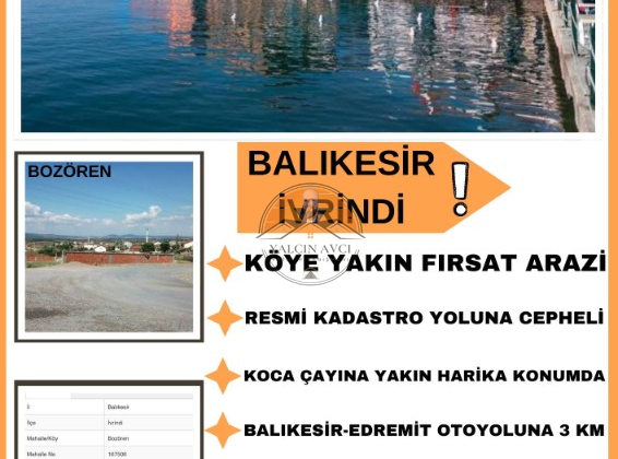 Balıkesir İvrindi’de Yatırımlık Tarla – Kaçırılmayacak Fırsat