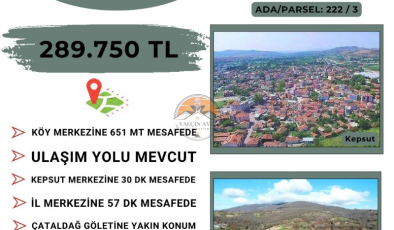 Balıkesir Kepsut’ta Yatırımlık Tarla – Geniş Alan ve Yüksek Yatırım Potansiyeli