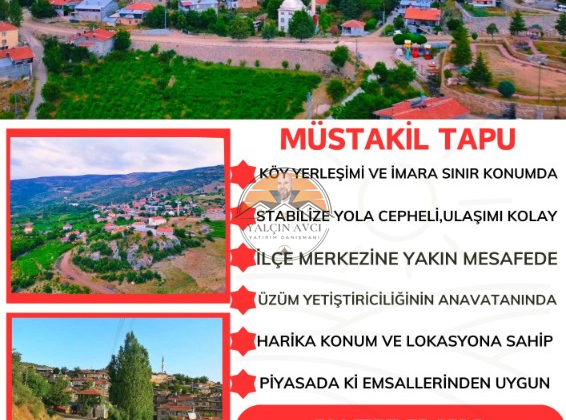 Konya Hadim Göynükışla’da Yatırımlık Müstakil Tapulu Bağ – Eşsiz Fırsat